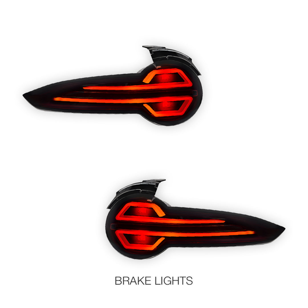Mazda MX-5 ND (2015 - 2024) Sequential Full 3D LED Stripe Bar Tail Lights LH + RH