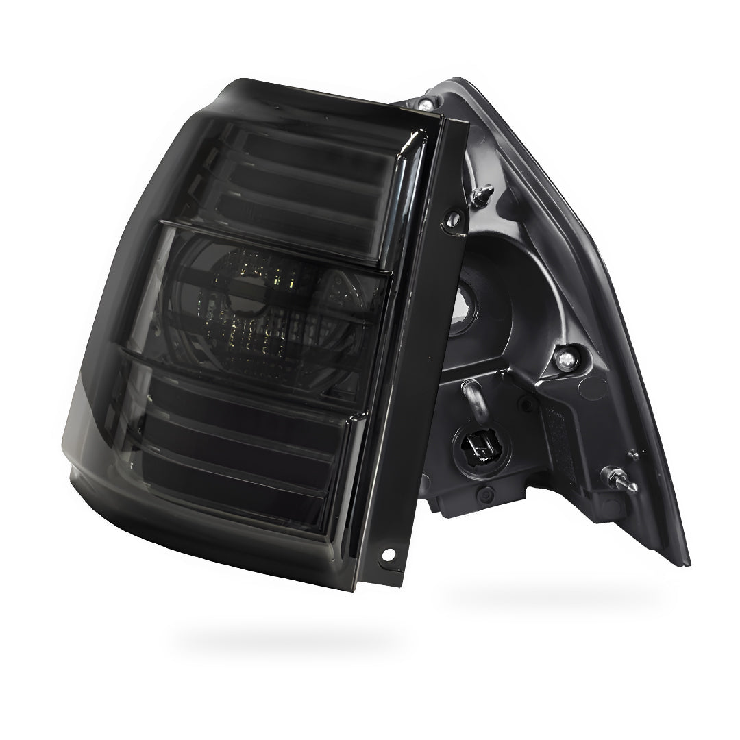 Mitsubishi Pajero NS / NT / NW (2007 - 2021) Full Smoked LED Stripe Bar Tail Lights LH + RH