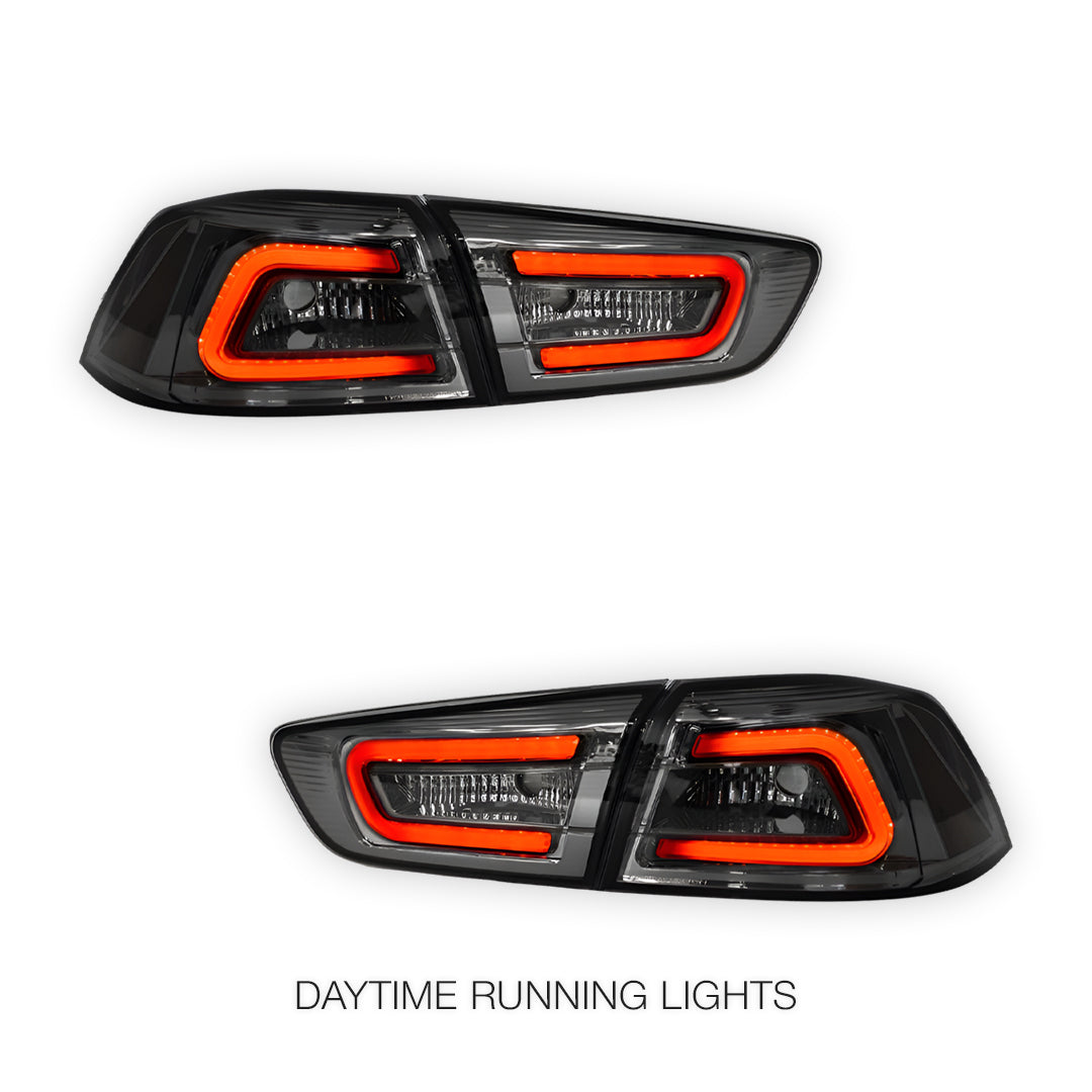 Mitsubishi Lancer EVO 10 (2007 - 2019) 3D LED Tail Lights LH + RH
