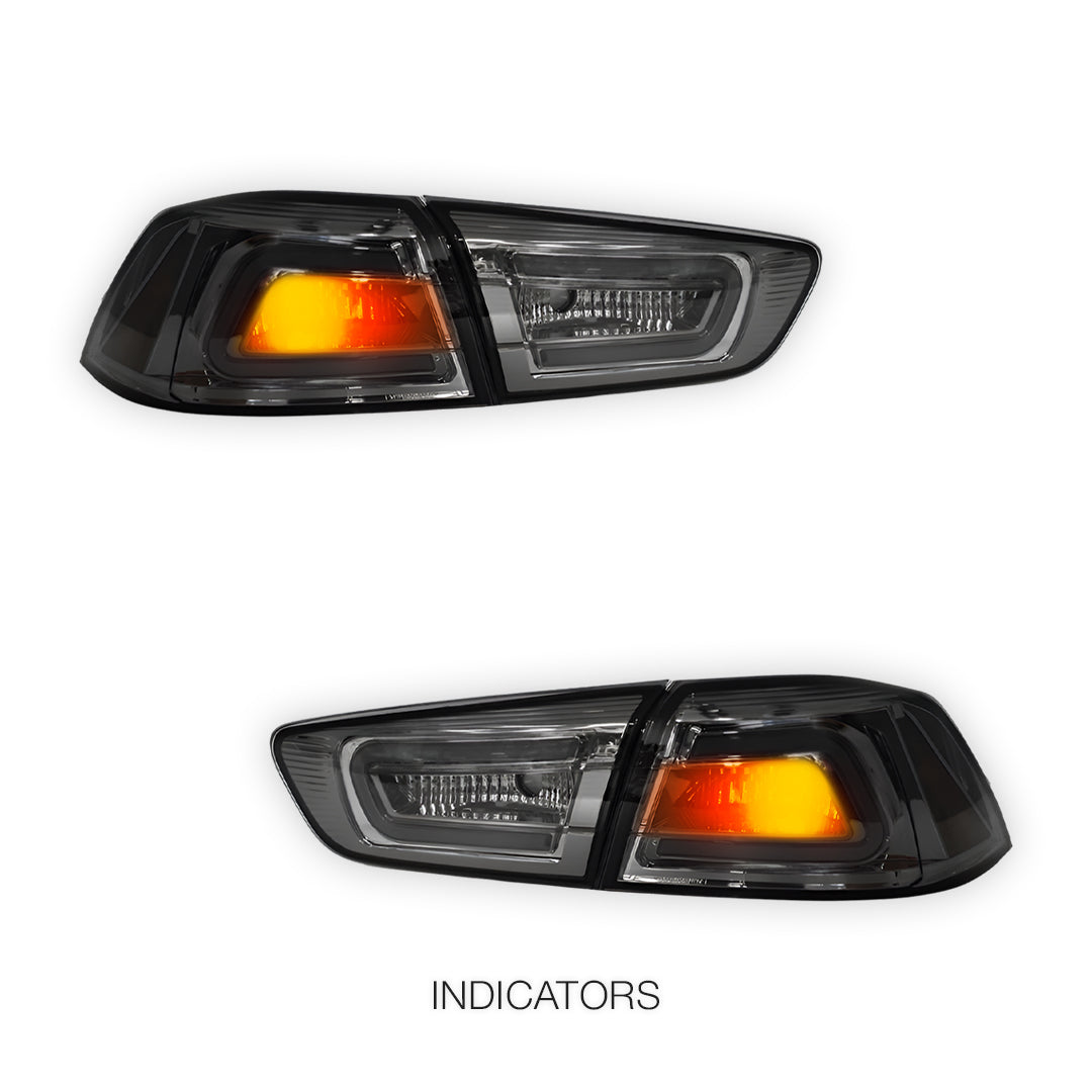 Mitsubishi Lancer EVO 10 (2007 - 2019) 3D LED Tail Lights LH + RH