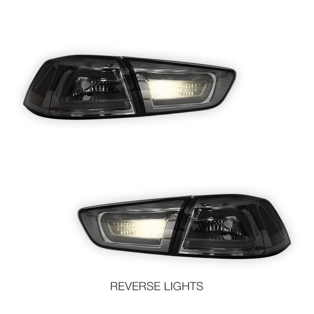 Mitsubishi Lancer EVO 10 (2007 - 2019) 3D LED Tail Lights LH + RH
