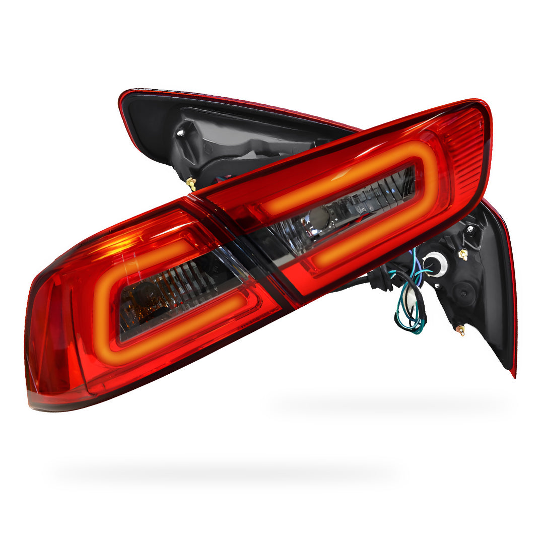 Mitsubishi Lancer EVO 10 (2007 - 2019) 3D LED Tail Lights LH + RH