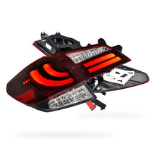 Subaru Outback BR GEN 4 (2009 - 2014) Crystal-Eye Clear Red Sequential Full LED Tail Lights LH + RH