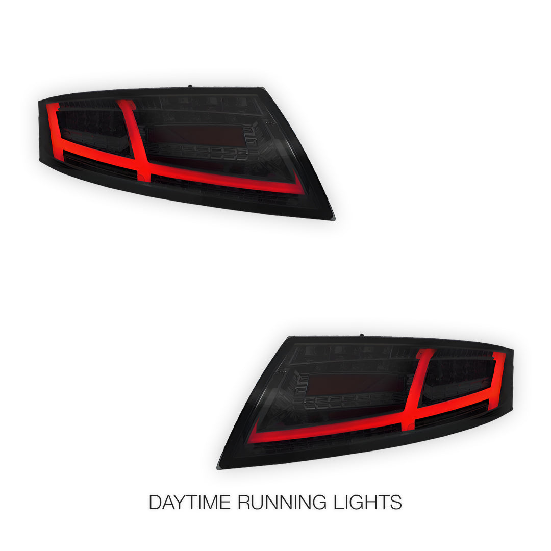 Audi TT 8J (2006 - 2014) Sequential 3D Full LED Stripe Bar Tail Lights LH + RH