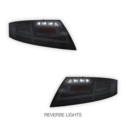 Audi TT 8J (2006 - 2014) Sequential 3D Full LED Stripe Bar Tail Lights LH + RH