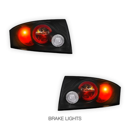 Audi TT 8N (1999 - 2005) Black Altezza Halogen Tail Lights LH + RH