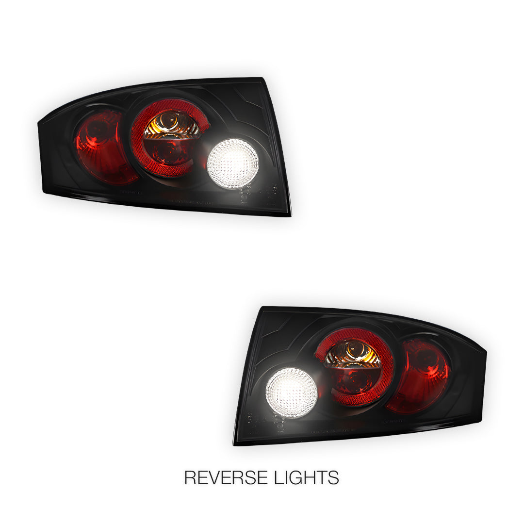 Audi TT 8N (1999 - 2005) Black Altezza Halogen Tail Lights LH + RH