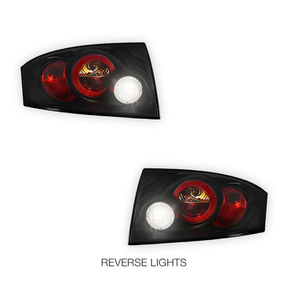 Audi TT 8N (1999 - 2005) Black Altezza Halogen Tail Lights LH + RH