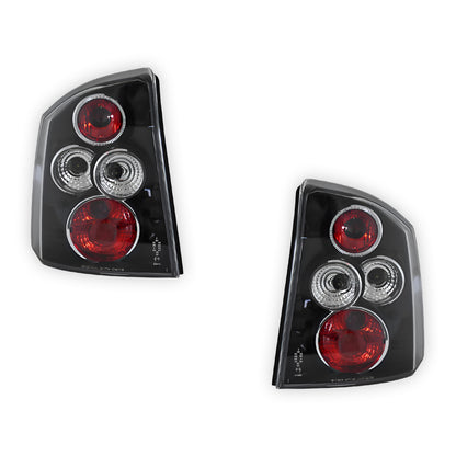 Holden Vectra ZC (2002 - 2005) Black Altezza Halogen Tail Lights LH + RH