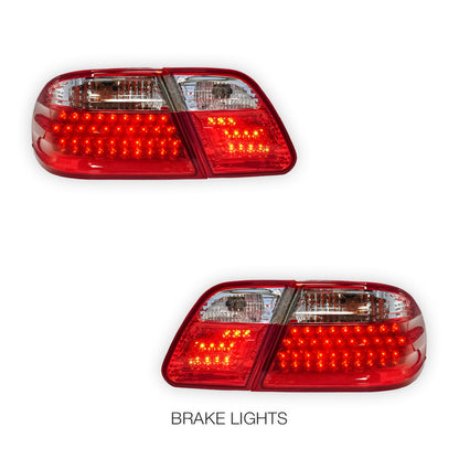 Mercedes-Benz E-Class W210 (1995 - 2002) LED Tail Lights LH + RH