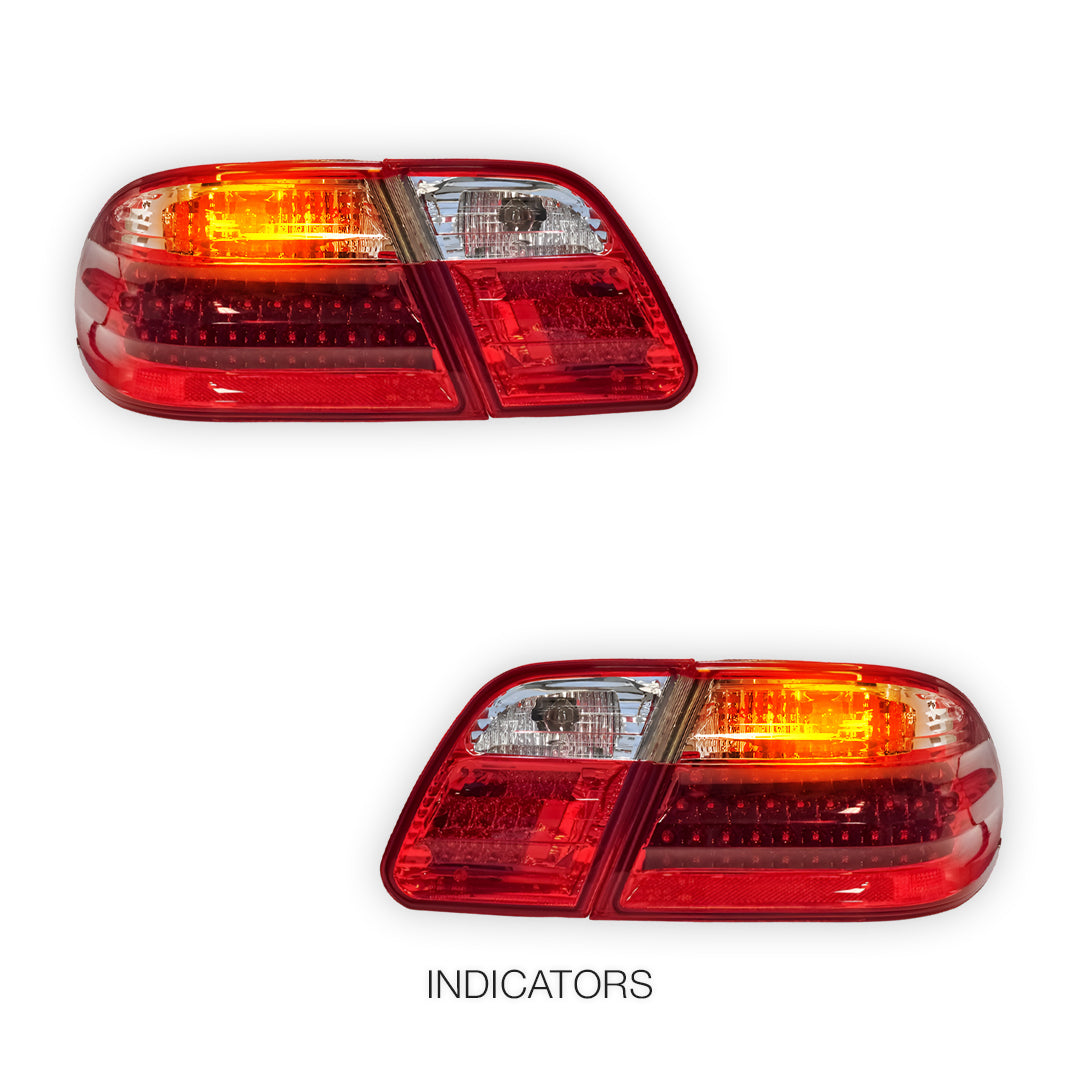 Mercedes-Benz E-Class W210 (1995 - 2002) LED Tail Lights LH + RH