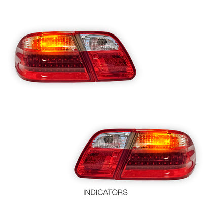 Mercedes-Benz E-Class W210 (1995 - 2002) LED Tail Lights LH + RH