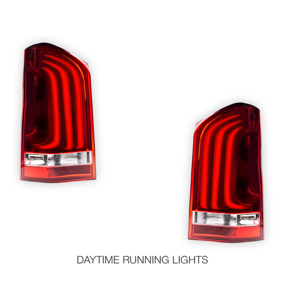 Mercedes-Benz Vito W447 (2015 - 2024) Sequential LED Tail Lights LH + RH