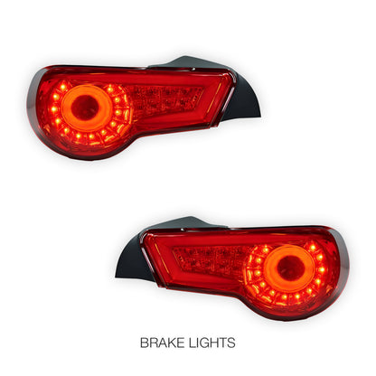 Subaru BRZ / ZC6 (2012 - 2021) Crystal-Eye Full LED Tail Lights LH + RH
