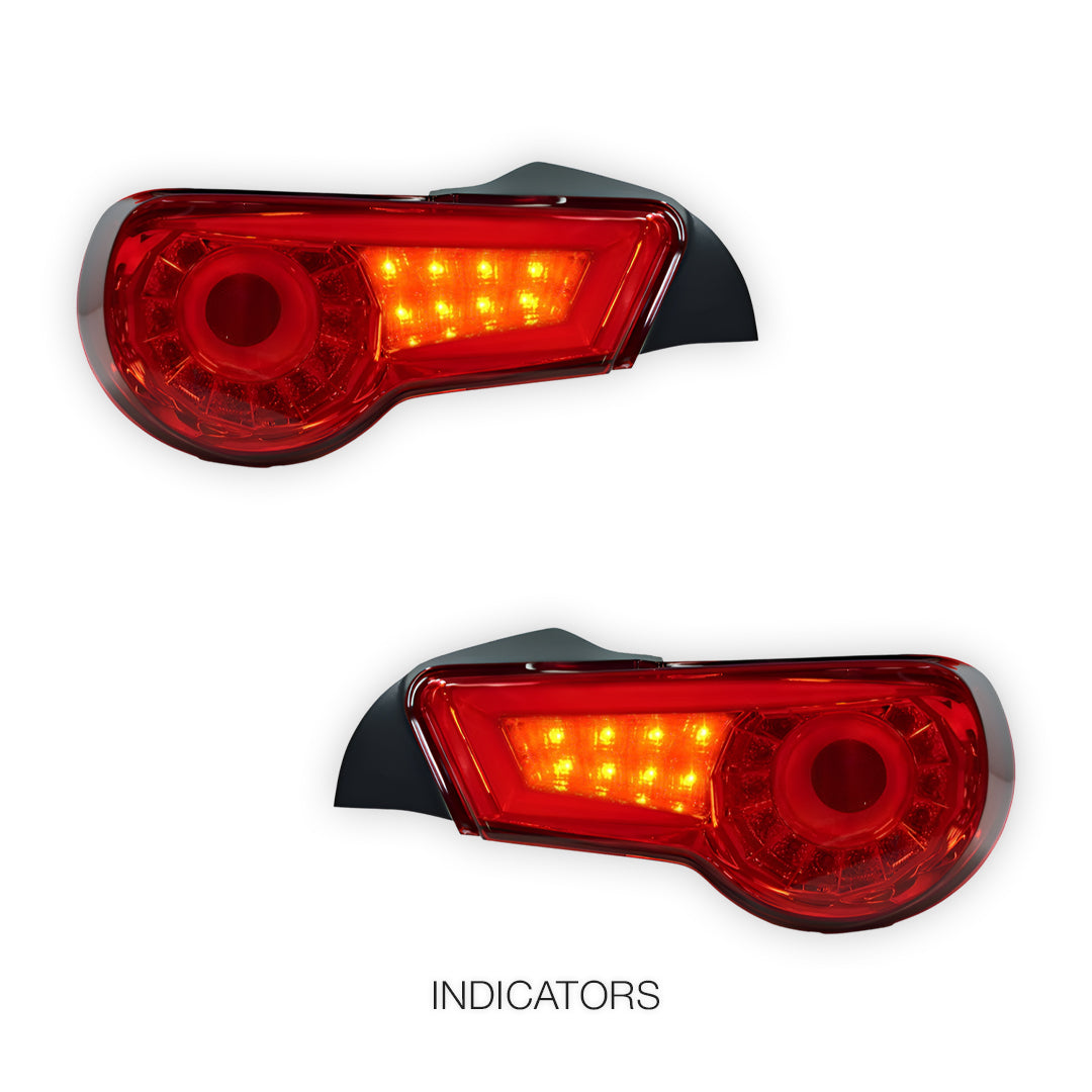 Subaru BRZ / ZC6 (2012 - 2021) Crystal-Eye Full LED Tail Lights LH + RH