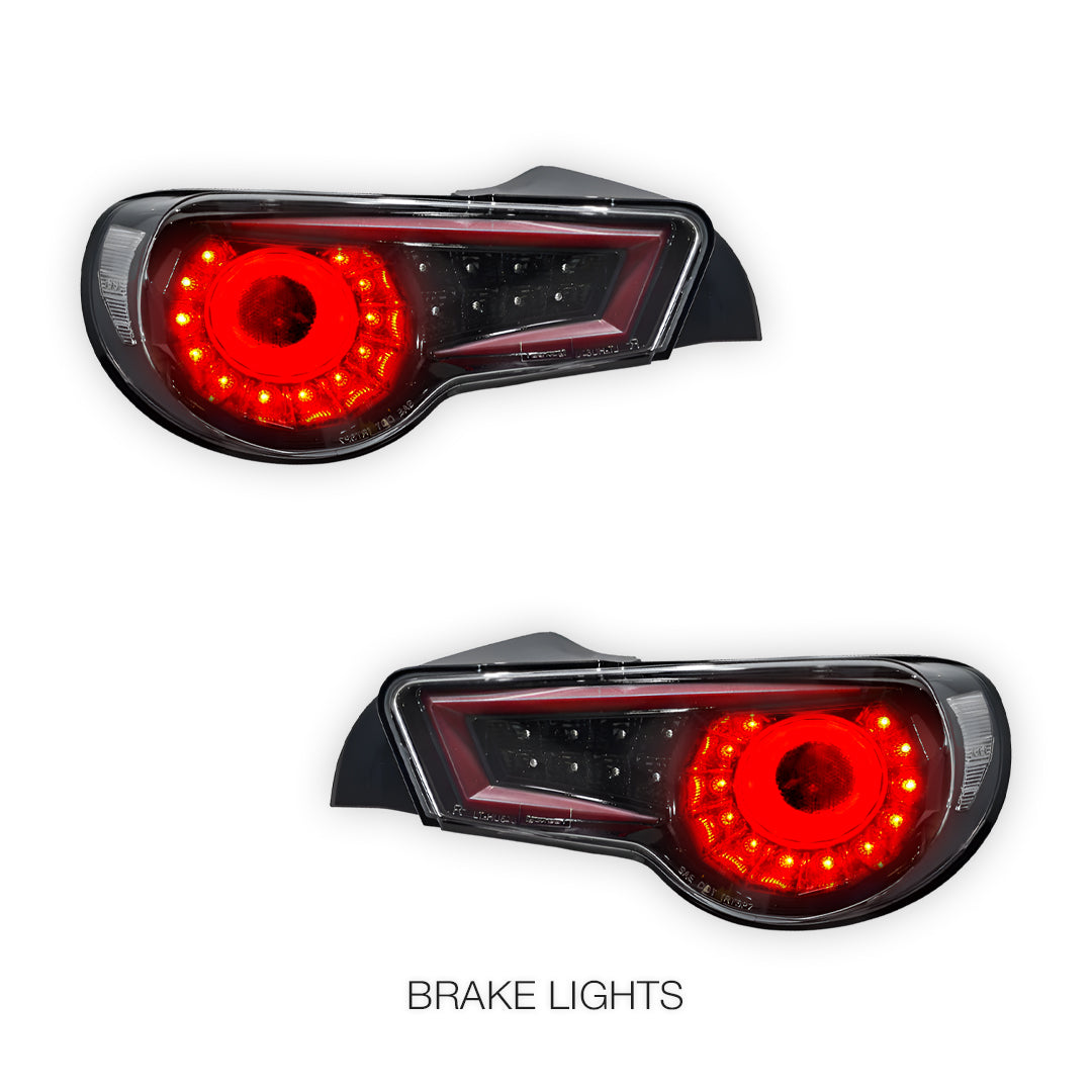Subaru BRZ / ZC6 (2012 - 2021) Crystal-Eye Full LED Tail Lights LH + RH