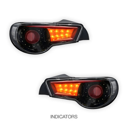 Subaru BRZ / ZC6 (2012 - 2021) Crystal-Eye Full LED Tail Lights LH + RH