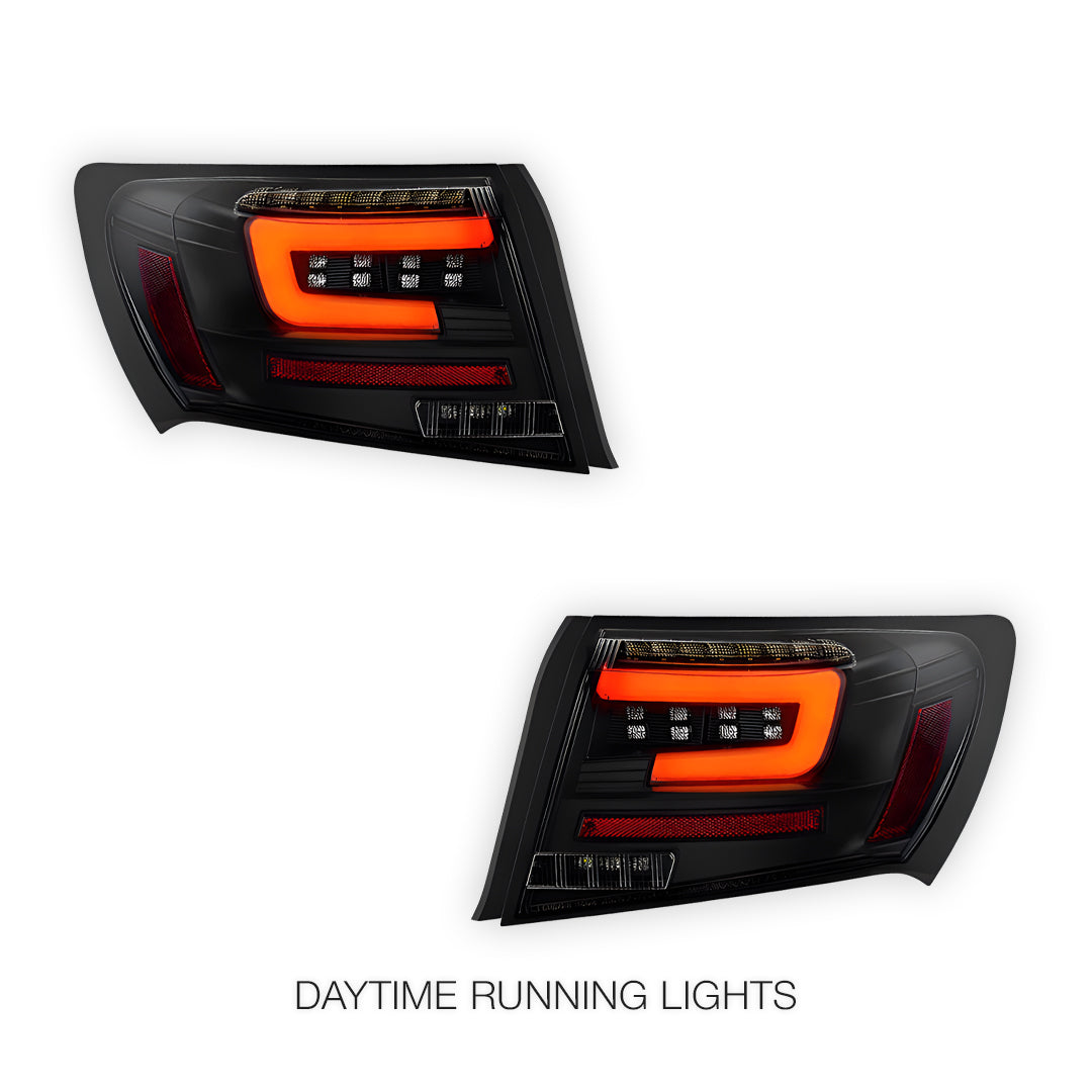 Subaru Impreza GH / GJ (2007 - 2013) Sequential 3D LED Stripe Bar Tail Lights LH + RH