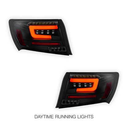 Subaru Impreza GH / GJ (2007 - 2013) Sequential 3D LED Stripe Bar Tail Lights LH + RH