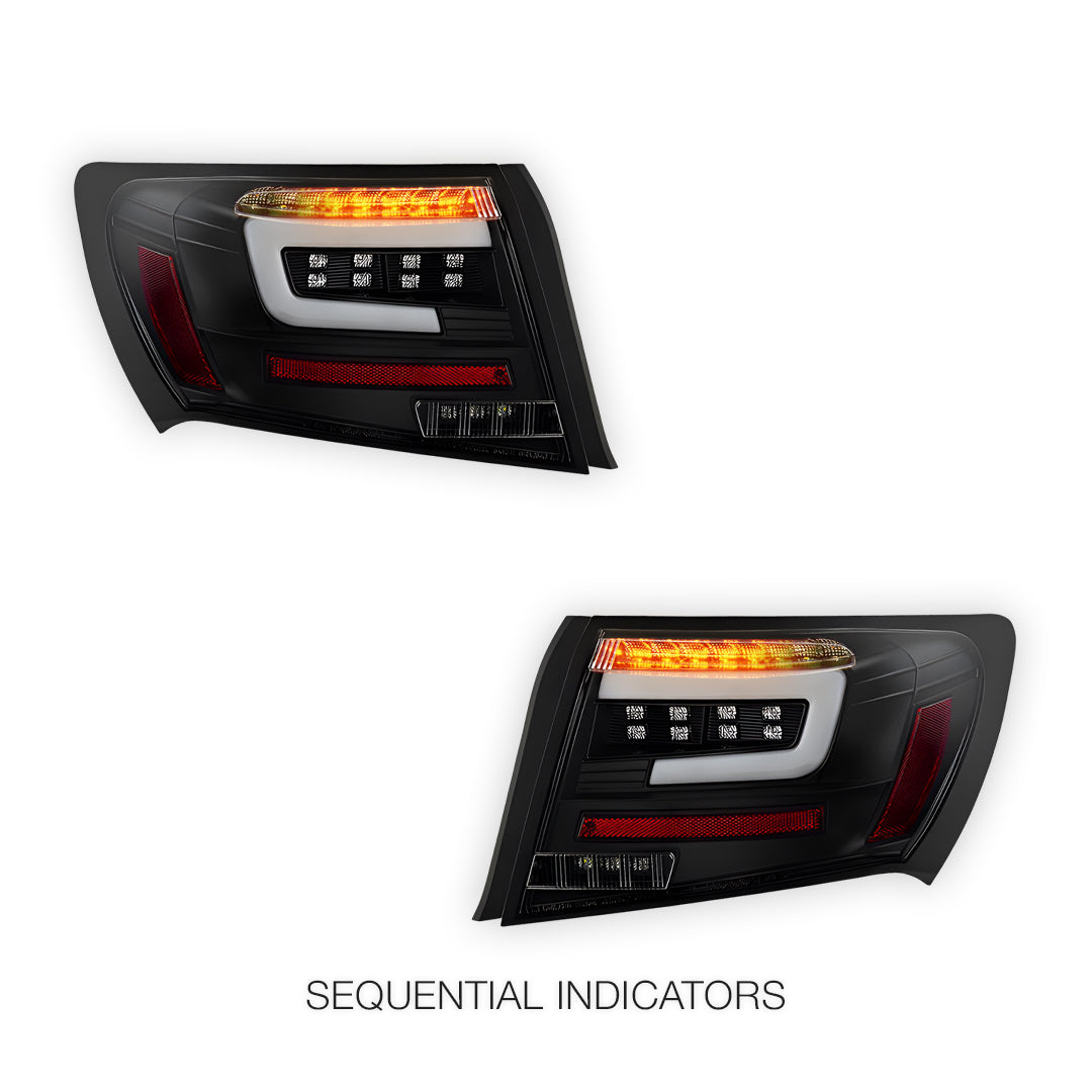 Subaru Impreza GH / GJ (2007 - 2013) Sequential 3D LED Stripe Bar Tail Lights LH + RH