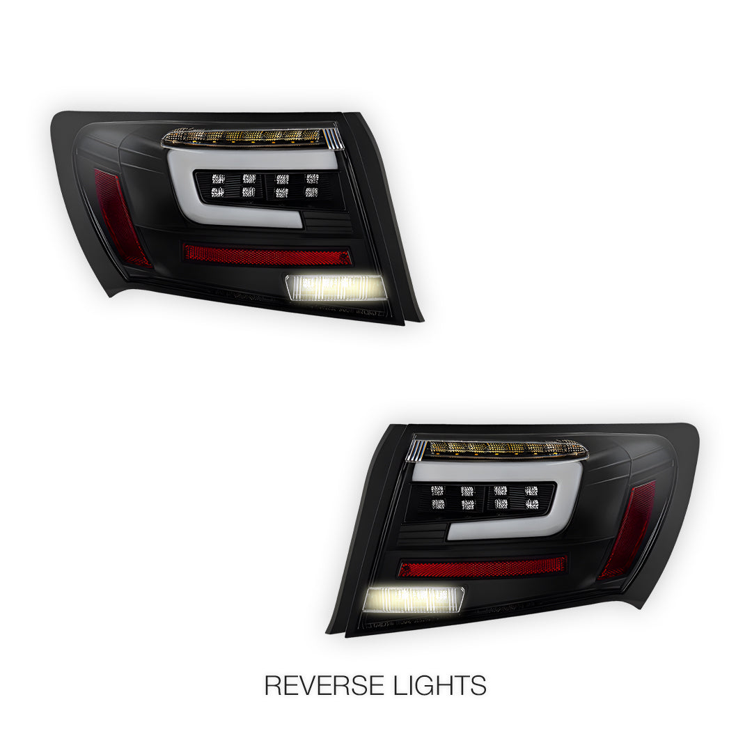 Subaru Impreza GH / GJ (2007 - 2013) Sequential 3D LED Stripe Bar Tail Lights LH + RH