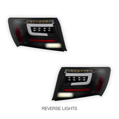 Subaru Impreza GH / GJ (2007 - 2013) Sequential 3D LED Stripe Bar Tail Lights LH + RH