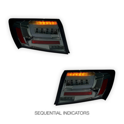 Subaru Impreza GH / GJ (2007 - 2013) Sequential 3D LED Stripe Bar Tail Lights LH + RH