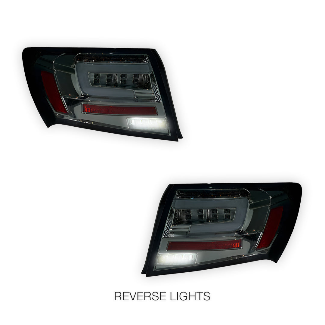 Subaru Impreza GH / GJ (2007 - 2013) Sequential 3D LED Stripe Bar Tail Lights LH + RH