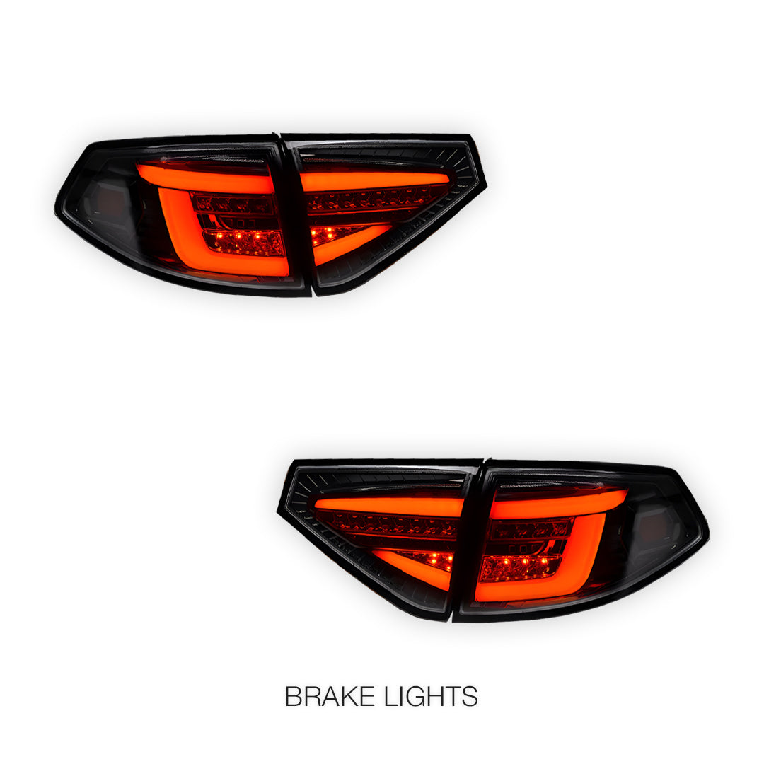 Subaru WRX GH / GV (2007 - 2013) Sequential 3D LED Stripe Bar Tail Lights LH + RH