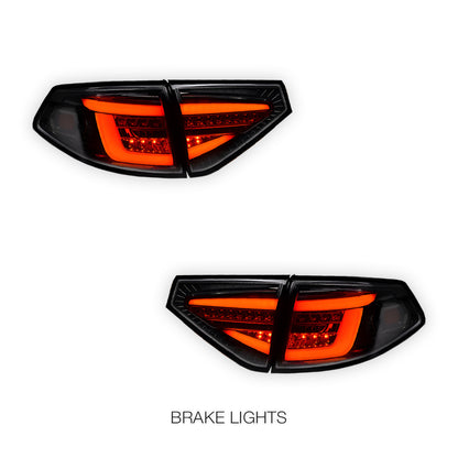 Subaru WRX GH / GV (2007 - 2013) Sequential 3D LED Stripe Bar Tail Lights LH + RH