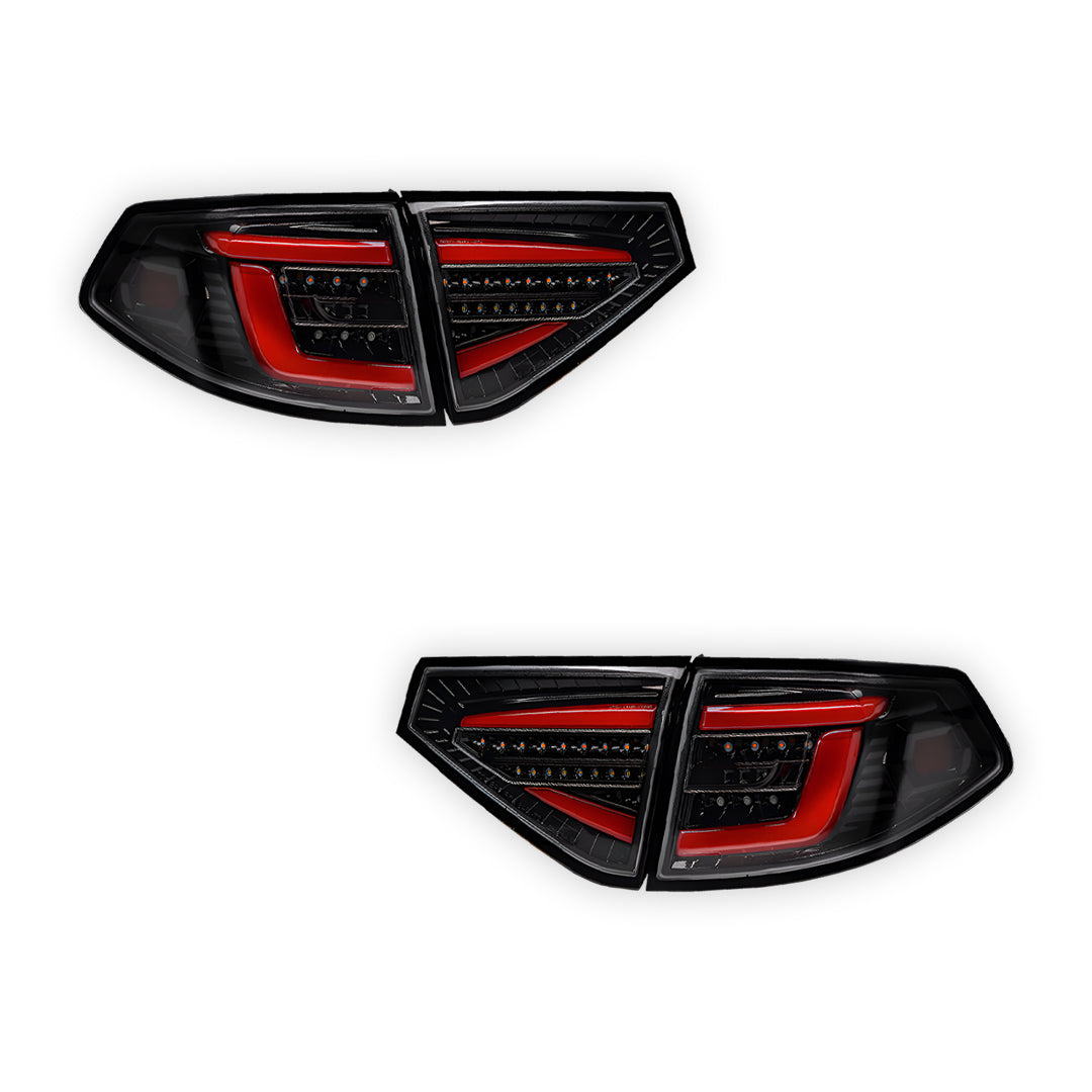 Subaru WRX GH / GV (2007 - 2013) Sequential 3D LED Stripe Bar Tail Lights LH + RH
