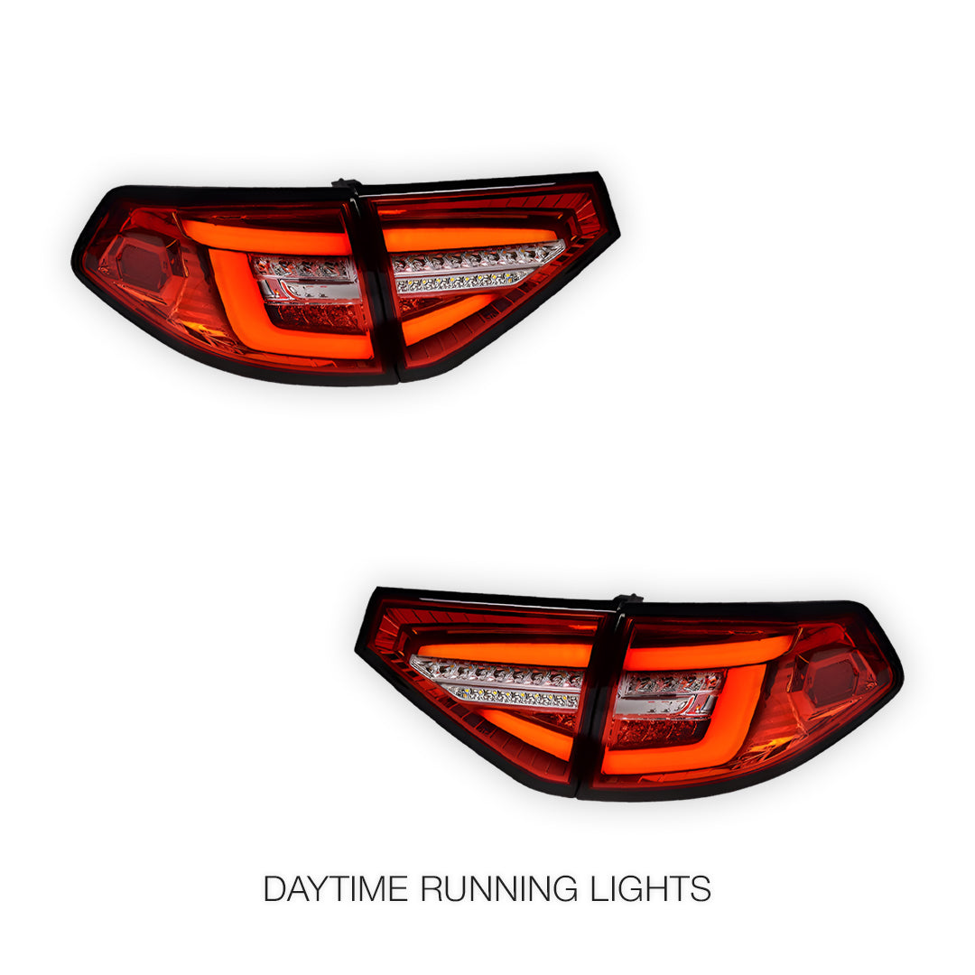 Subaru WRX GH / GV (2007 - 2013) Sequential 3D LED Stripe Bar Tail Lights LH + RH