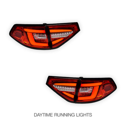 Subaru WRX GH / GV (2007 - 2013) Sequential 3D LED Stripe Bar Tail Lights LH + RH