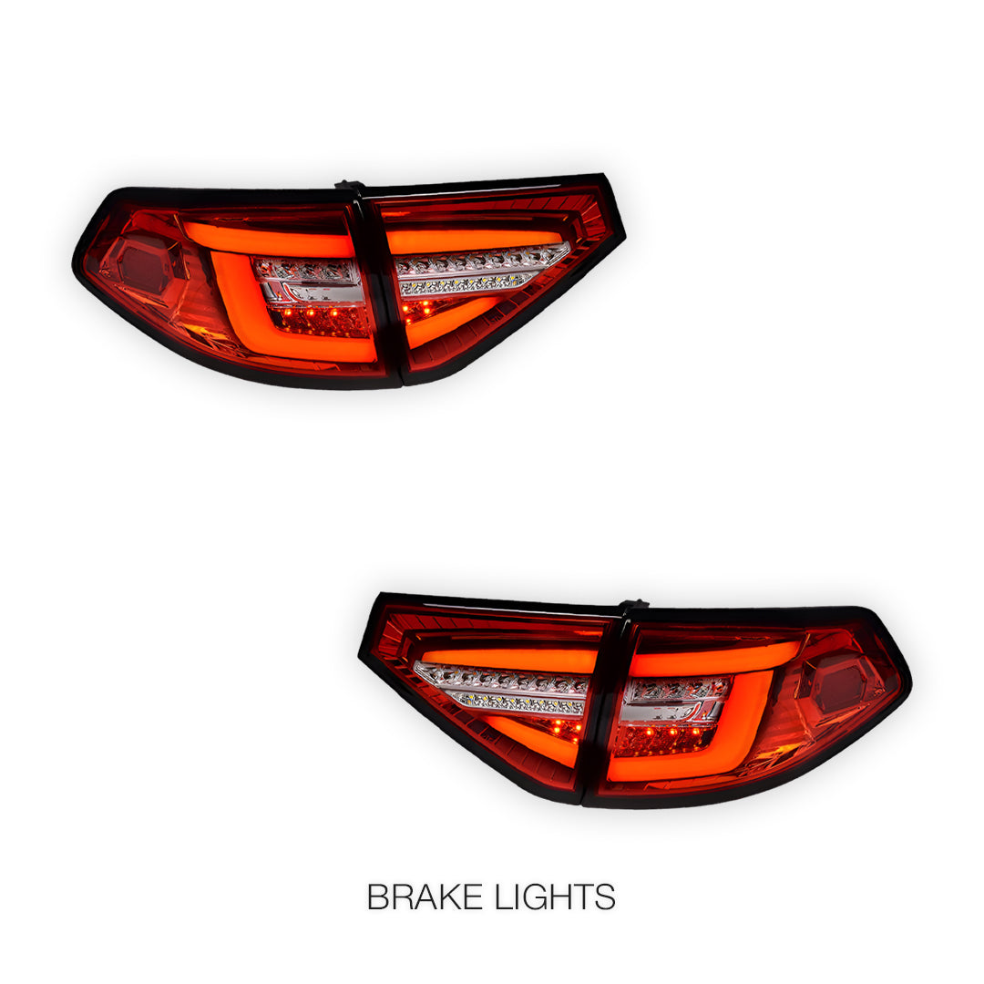 Subaru WRX GH / GV (2007 - 2013) Sequential 3D LED Stripe Bar Tail Lights LH + RH