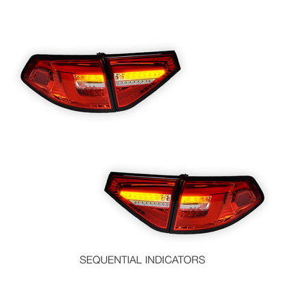 Subaru WRX GH / GV (2007 - 2013) Sequential 3D LED Stripe Bar Tail Lights LH + RH