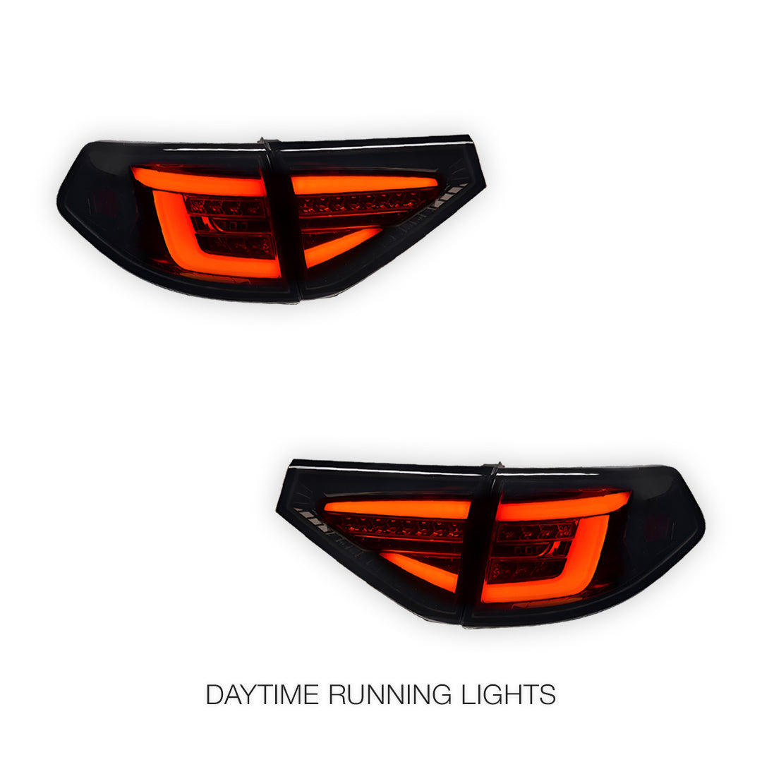 Subaru WRX GH / GV (2007 - 2013) Sequential 3D LED Stripe Bar Tail Lights LH + RH