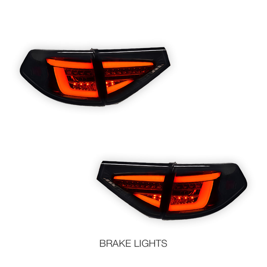 Subaru WRX GH / GV (2007 - 2013) Sequential 3D LED Stripe Bar Tail Lights LH + RH