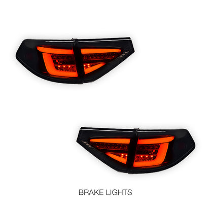 Subaru WRX GH / GV (2007 - 2013) Sequential 3D LED Stripe Bar Tail Lights LH + RH