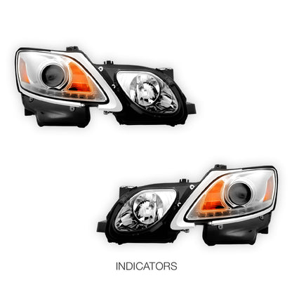 Lexus GS300 S190 (2005- 2010) HID / Xenon Model LED DRL Projector Headlights LH + RH