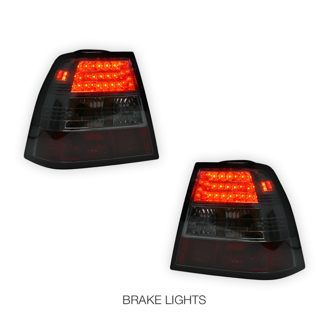 Volkswagen Bora 1J / MK4 (1998 - 2004) Smoked LED Tail Lights LH + RH