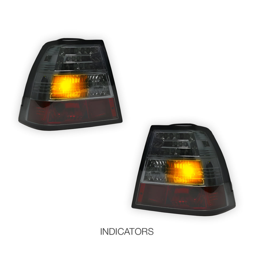 Volkswagen Bora 1J / MK4 (1998 - 2004) Smoked LED Tail Lights LH + RH