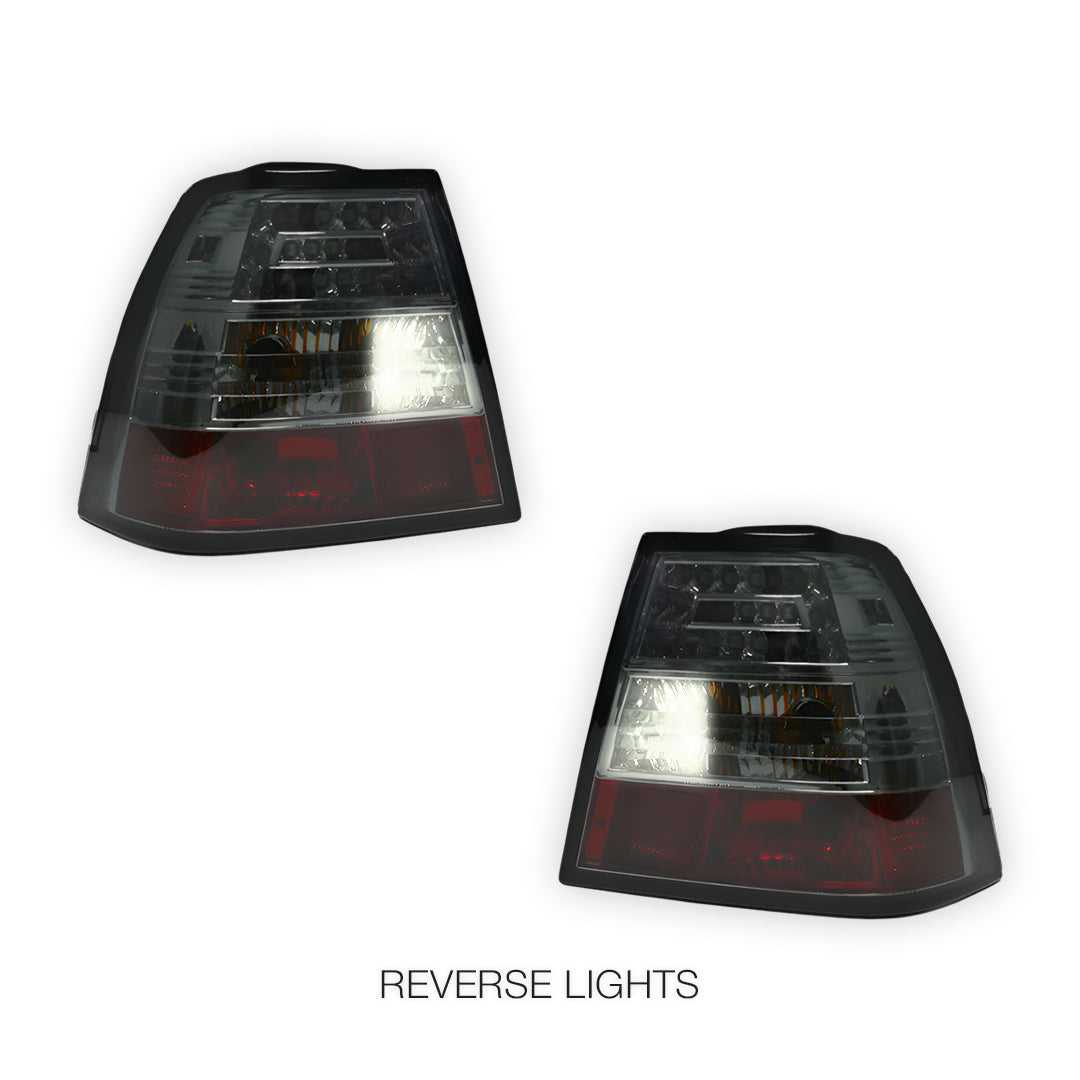 Volkswagen Jetta 1J / MK4 (1998 - 2004) Smoked LED Tail Lights LH + RH