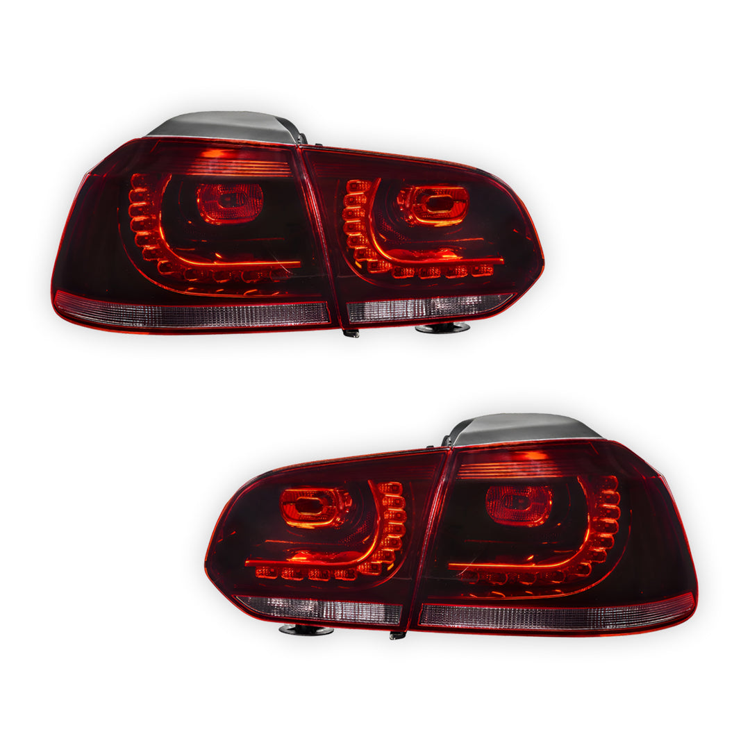 Volkswagen Golf MK6 (2008 - 2013) Update LED Tail Lights LH + RH