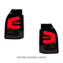 Volkswagen Multivan T5 (2010 - 2015) Smoked Black LED Tail Lights LH + RH