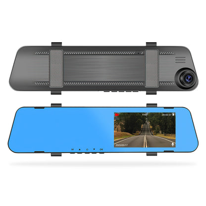 Universal 4.5" Rearview Mirror Dashboard Camera