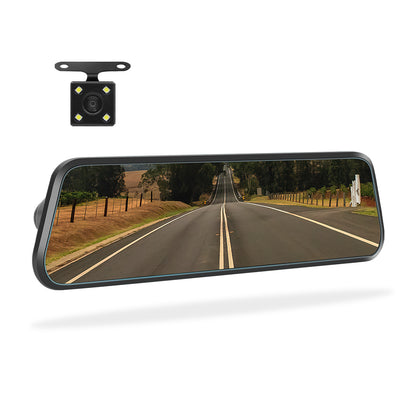 Universal 9.66" Rearview Mirror Dashboard Camera