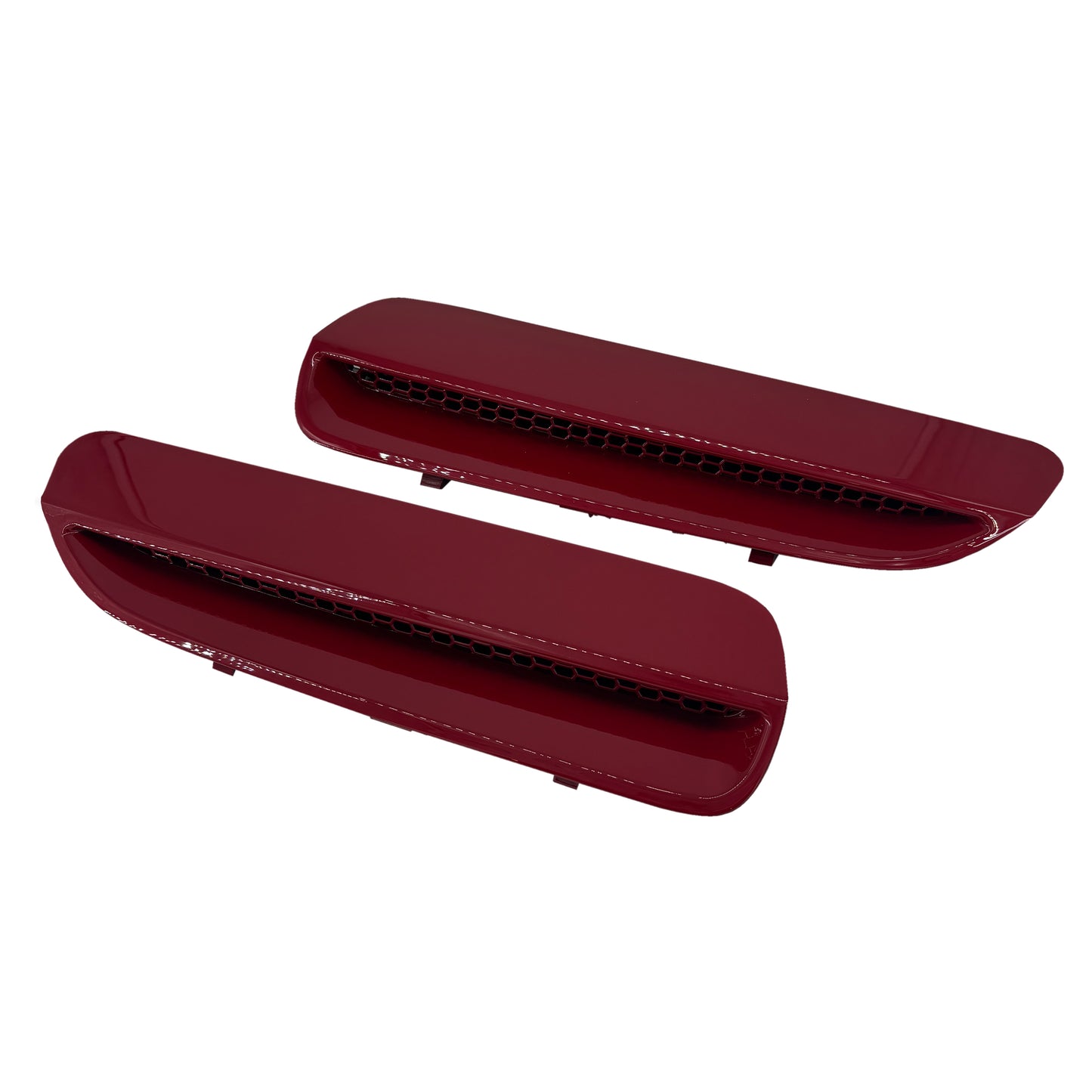 Holden Commodore VE HSV Series 2 / 3 (2010 - 2013) Carbon / Gloss Black / Matte Black / Red Bonnet Vent