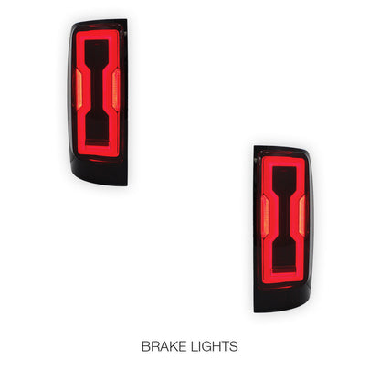 Holden Colorado RG (2012 - 2021) Sequential Smoked Tail Lights LH + RH