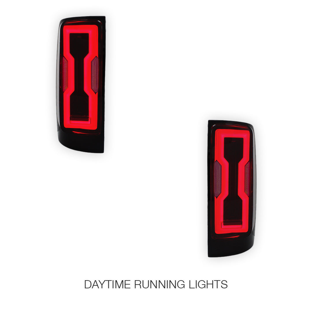 Holden Colorado RG (2012 - 2021) Sequential Smoked Tail Lights LH + RH
