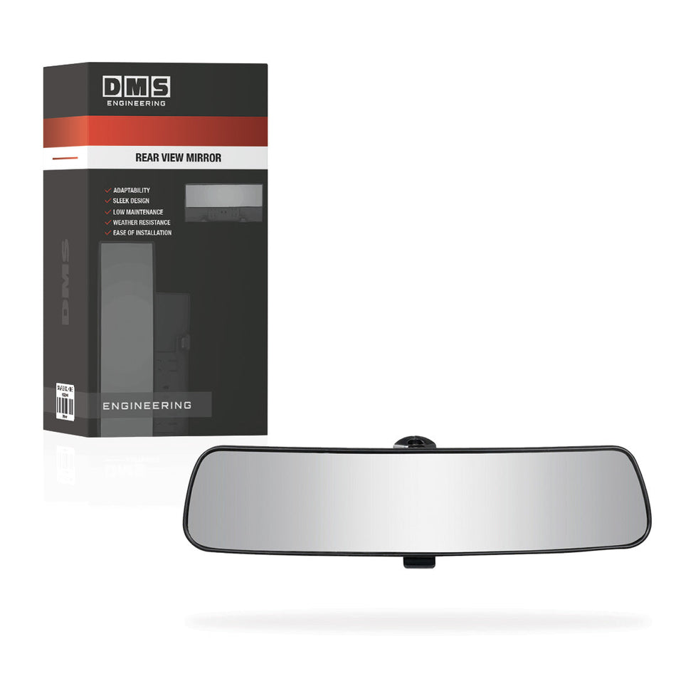 Anti Glare Wide Angle Rear View Mirror Curved Edges